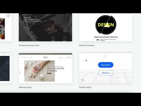 Wix.com review: ontwerp