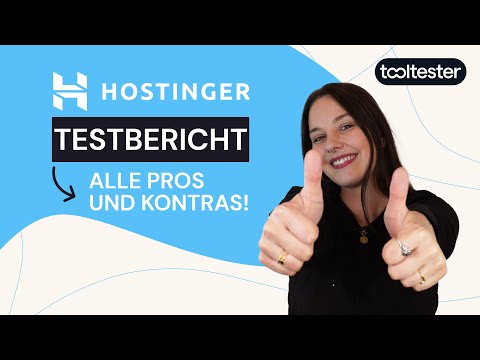 Hostinger Website Builder Video Testbericht video