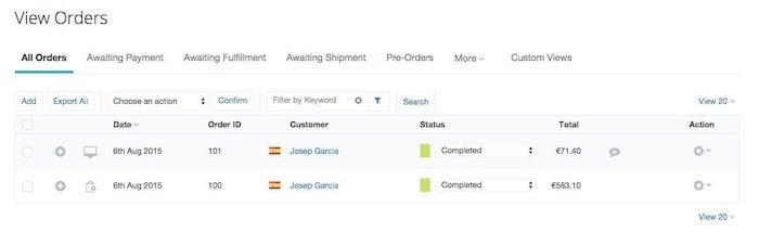 bigcommerce ecommerce features