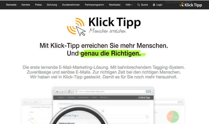 klick tipp