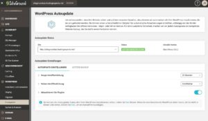 Siteground Autoupdate WordPress