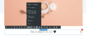 editar texto webador