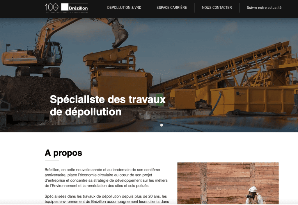 exemple site wix entreprise