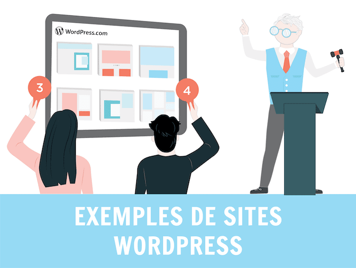 exemple de sites wordpress